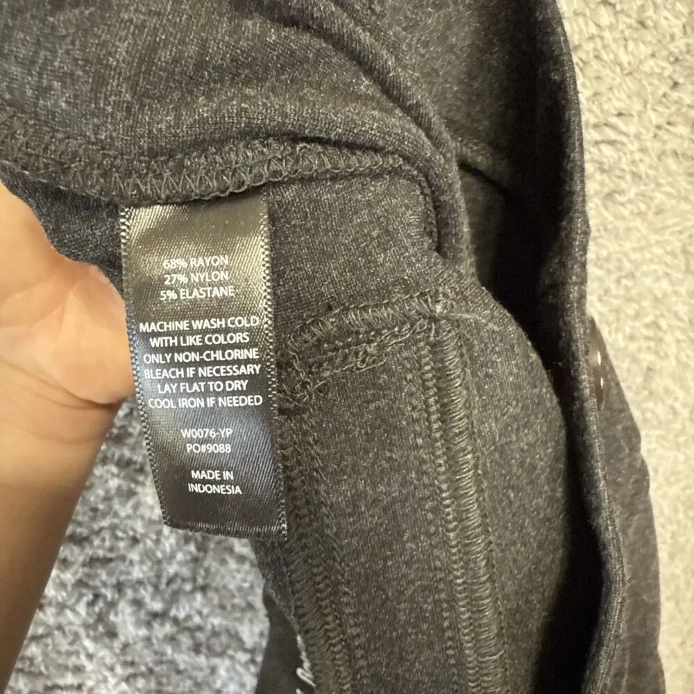 Betabrand Women’s Dress Pants Stretch Heather Gray Medium Petite - Picture 6 of 6